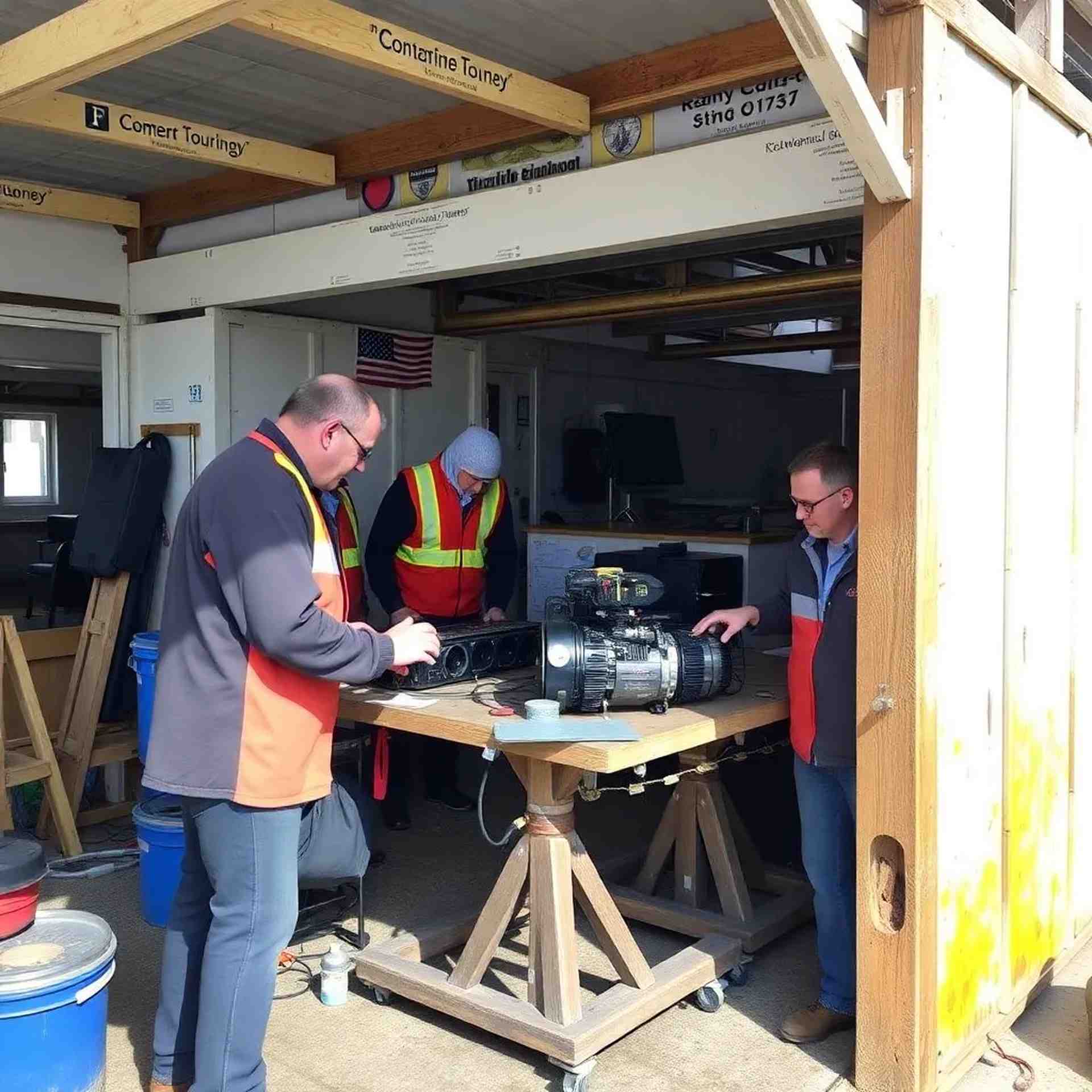 Diving equipment maintenance